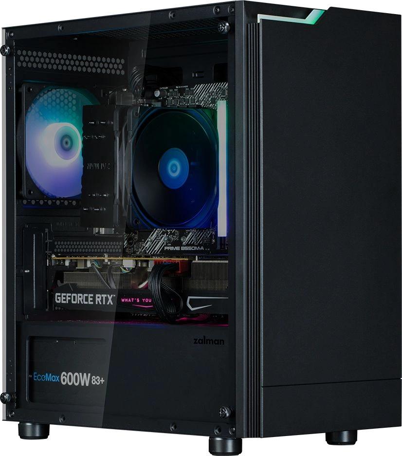 Minitower Zalman ZM-T4 Plus  MicroATX без БП Black