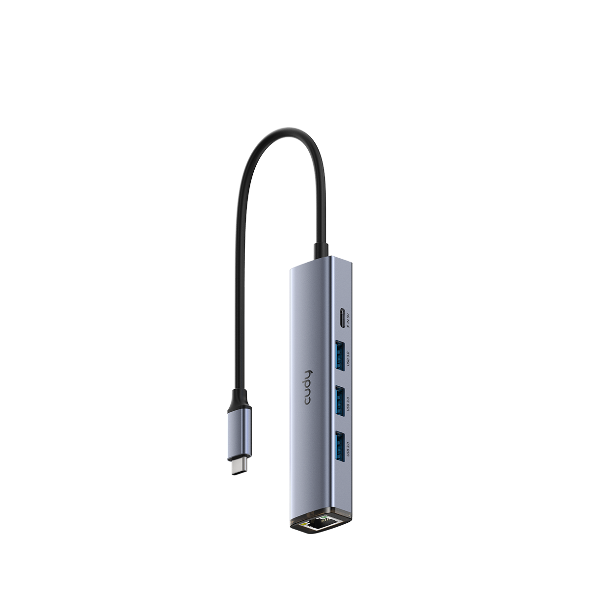 Адаптер/ 5-IN-1 USB Hub with GbE