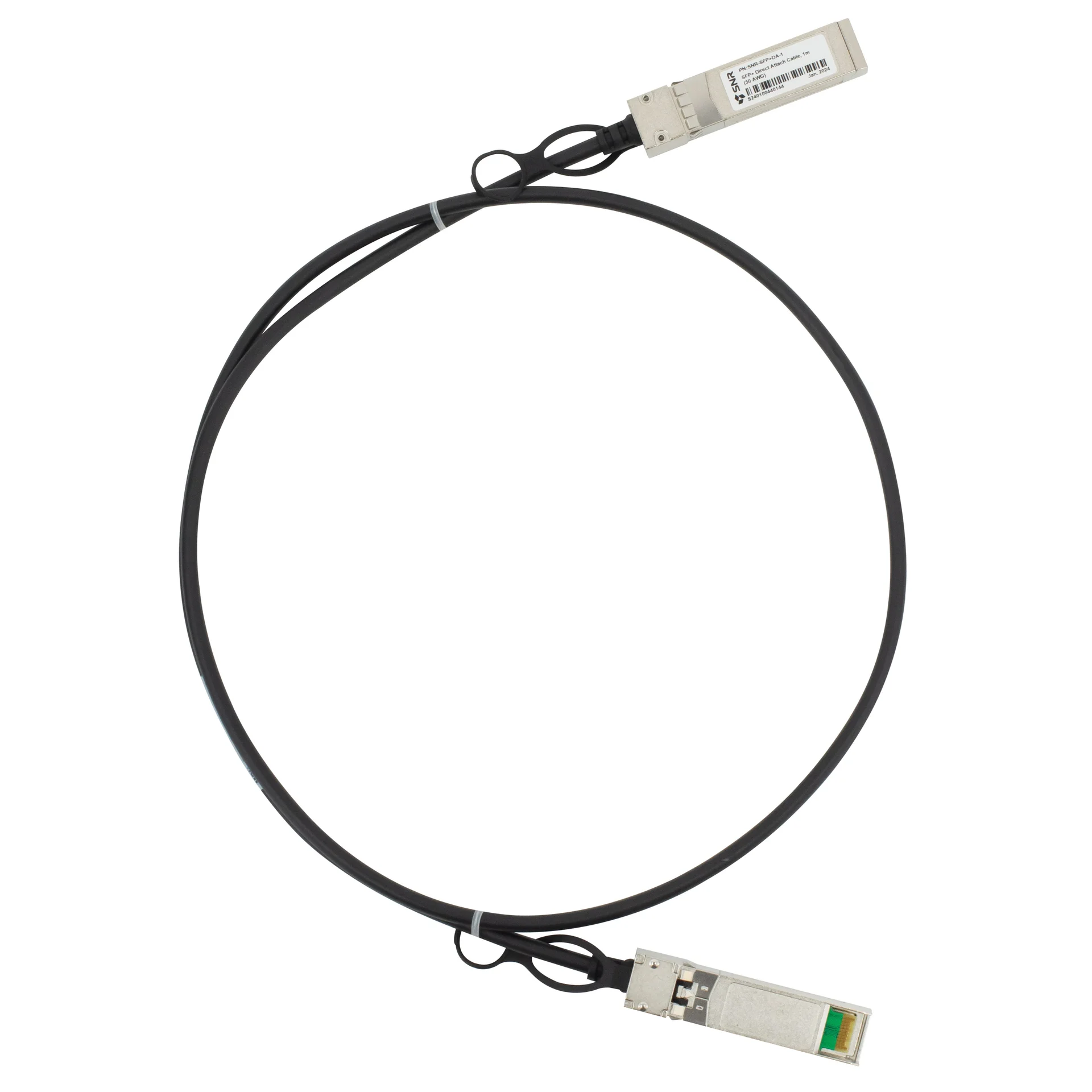 SNR SNR-SFP+DA-2 Direct Attached Twinax кабель, SFP+ 10GBASE, дальность до 2м, 30AWG.