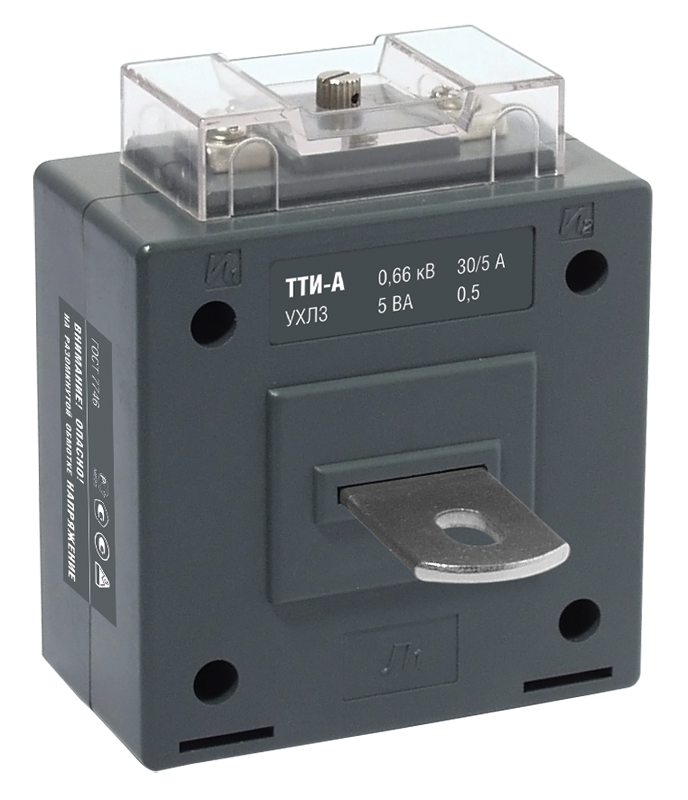 Трансформатор тока ТТИ-А 5/5А 5ВА 0,5S IEK