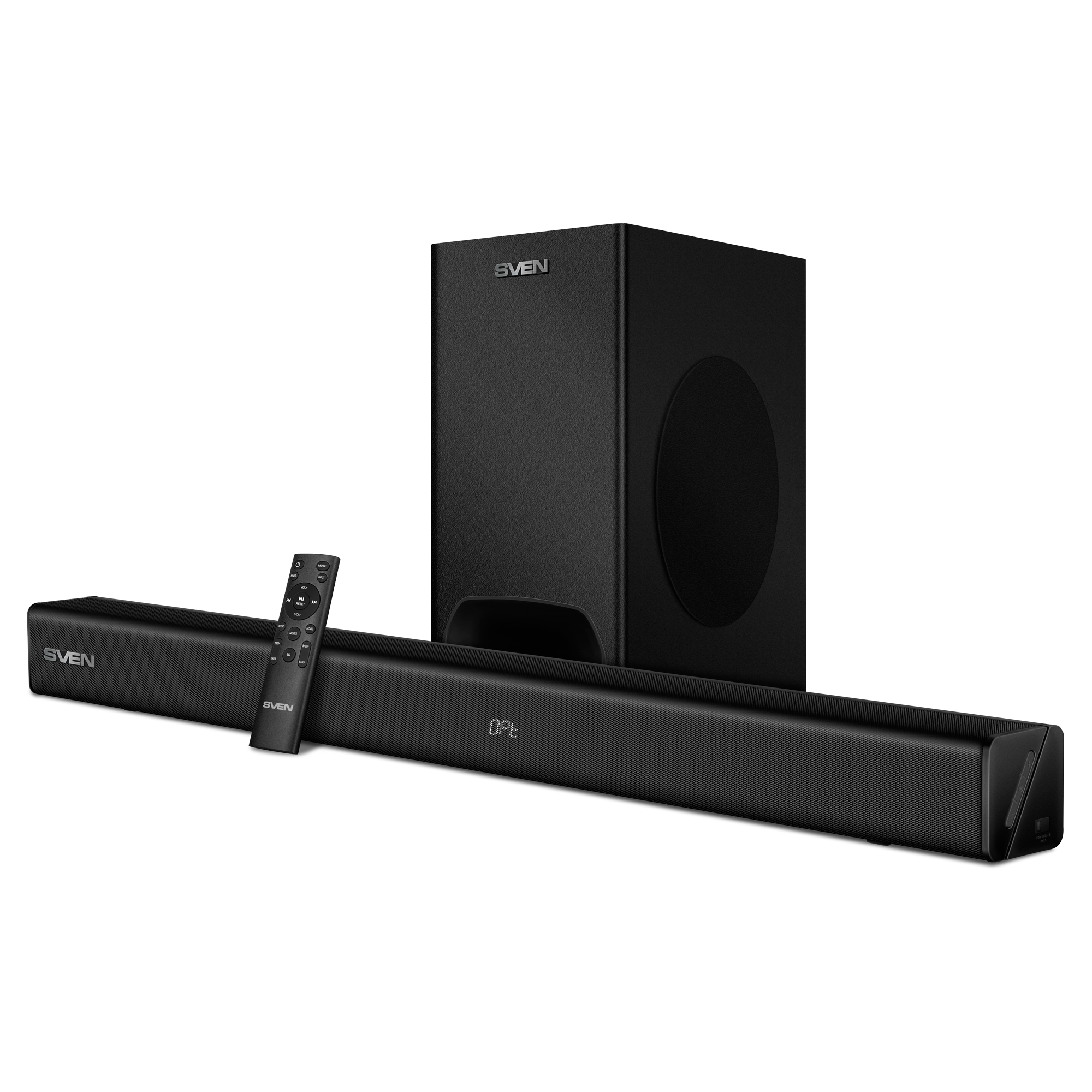 Саундбар Sven SB-2400DD 1.1 черный 400Вт BT