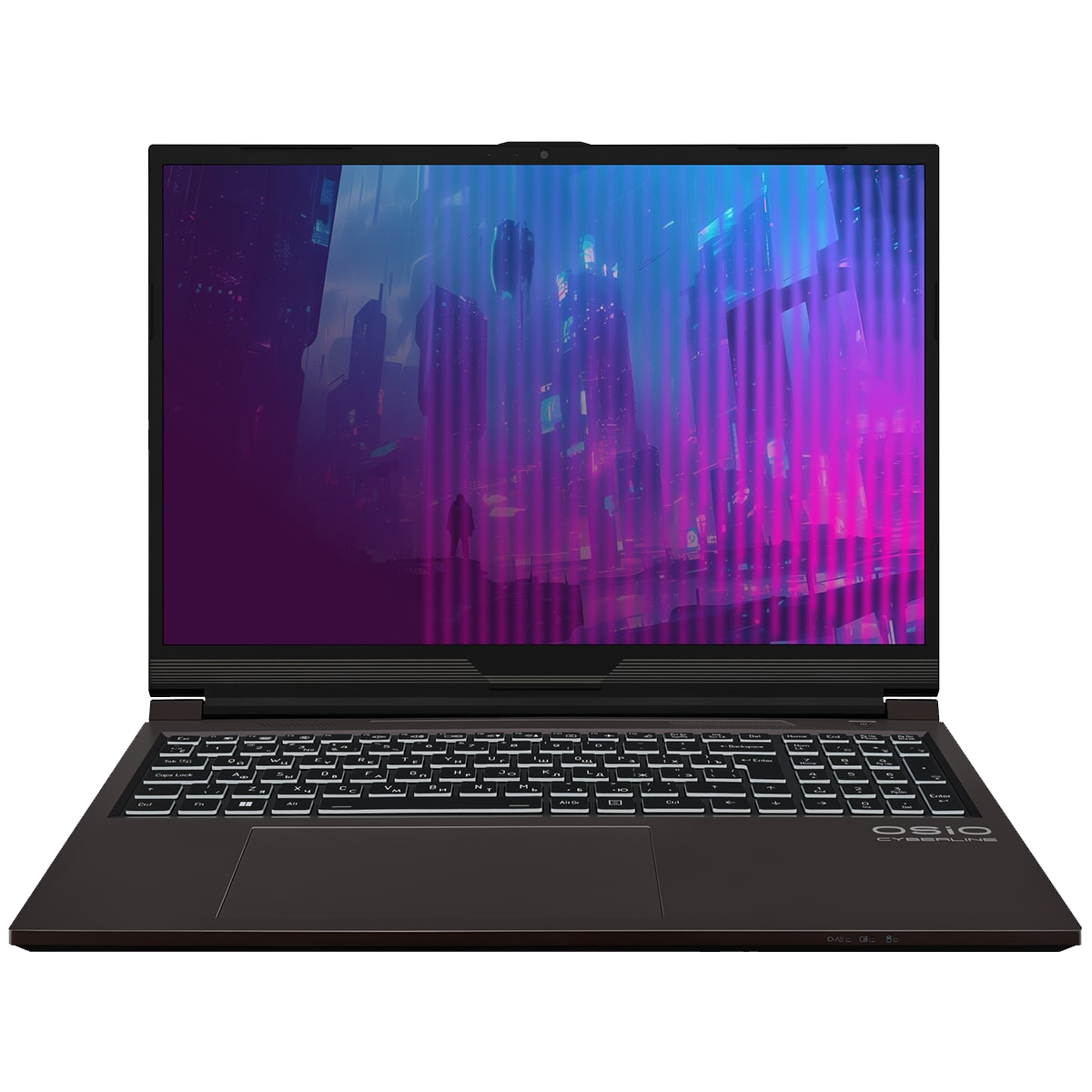 Ноутбук CyberLine C160i-003 16"(1920x1200 IPS (матовый, 165Hz) )/Intel Core i5 12600H(2.7Ghz)/16384Mb/512PCISSDGb/noDVD/Ext:nVidia GeForce RTX4060(8192Mb)/Cam/BT/WiFi/52.6WHr/war 1y/2.15kg/Coffee/noOS + не МПТ