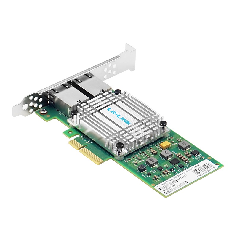 Lr-Link LREC9812BT PCIe x4 Dual-port 10G Copper Server Adapter (Intel X550)