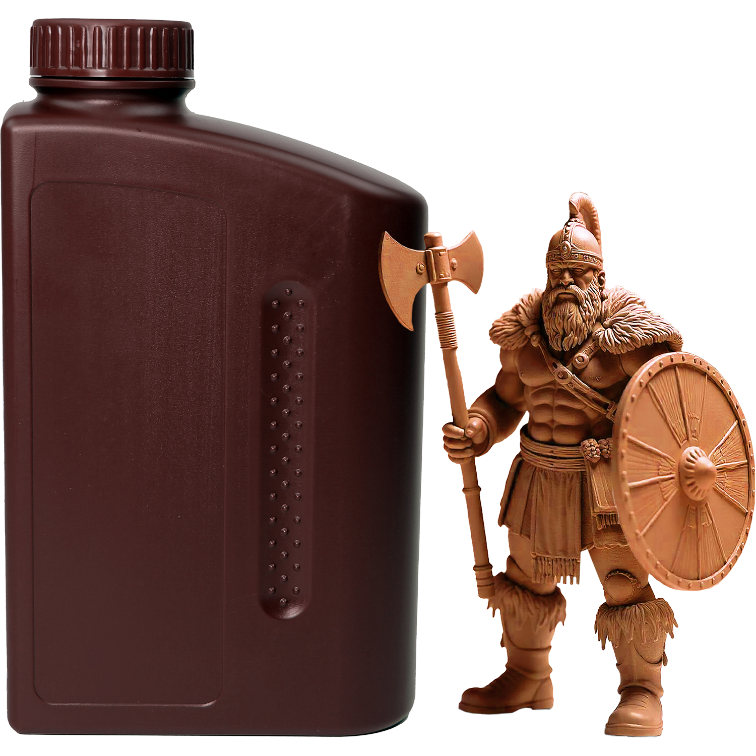 -/ Фотополимерная смола NVPRINT  Red Wax Resine  для 3D печати 1 кг (бут)
