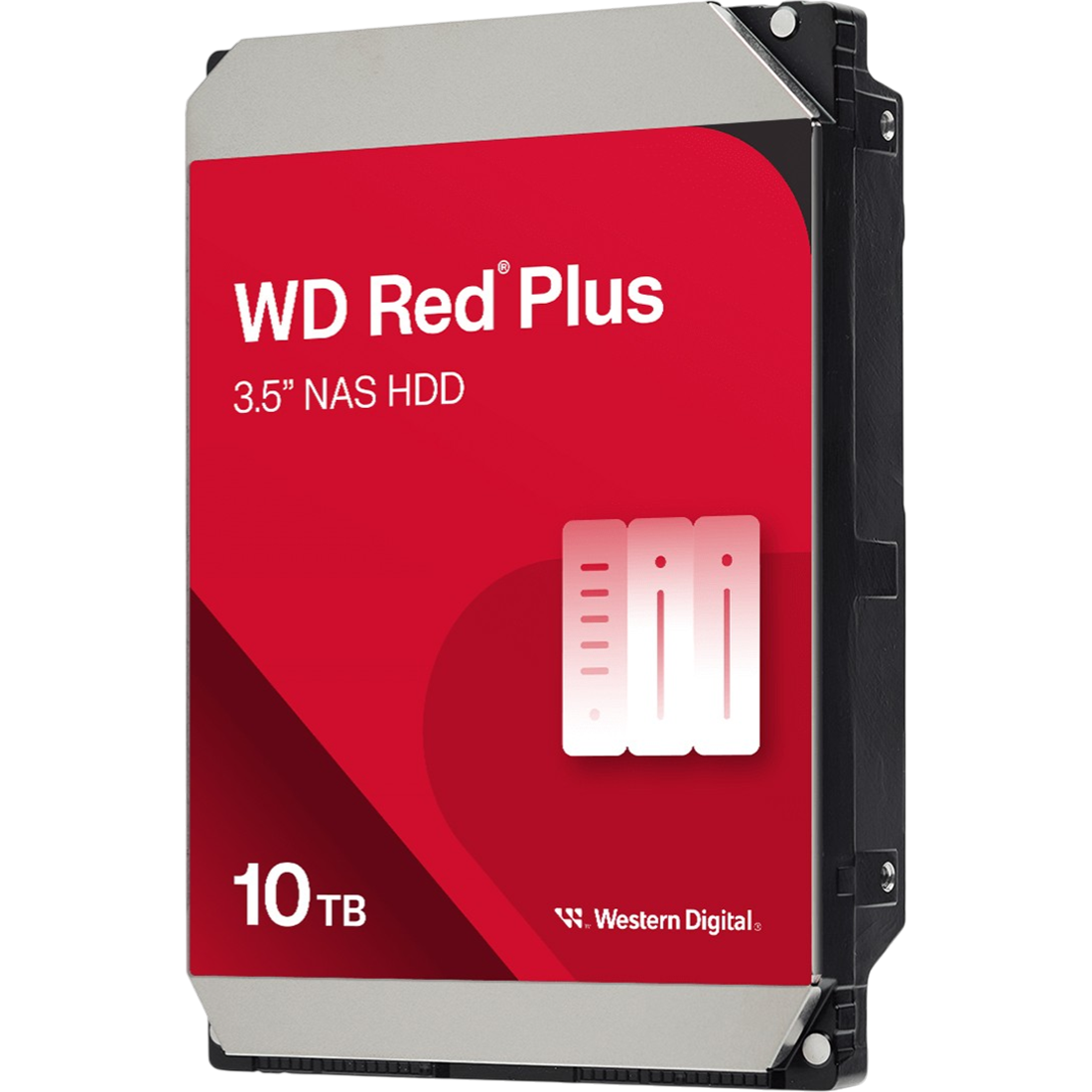10TB WD Red Plus (WD100EFGX) {Serial ATA III, 7200- rpm, 256Mb, 3.5", NAS Edition}