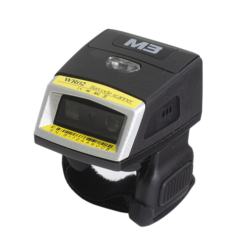 M3 Mobile WR10 [WR10-WERS-U10] Сканер-кольцо {Ring scanner SE4107, Bluetooth type, with ring trigger, Battery, Ring Trigger, Wrist Strap, USB C-Type cable are attached}