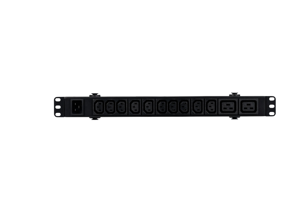 БРП Uniprom, базовый, 1U, 240В, 1Ф, 16A, 10xC13 2xC19, 2м кабель, IEC320 C20 (UP9559)
