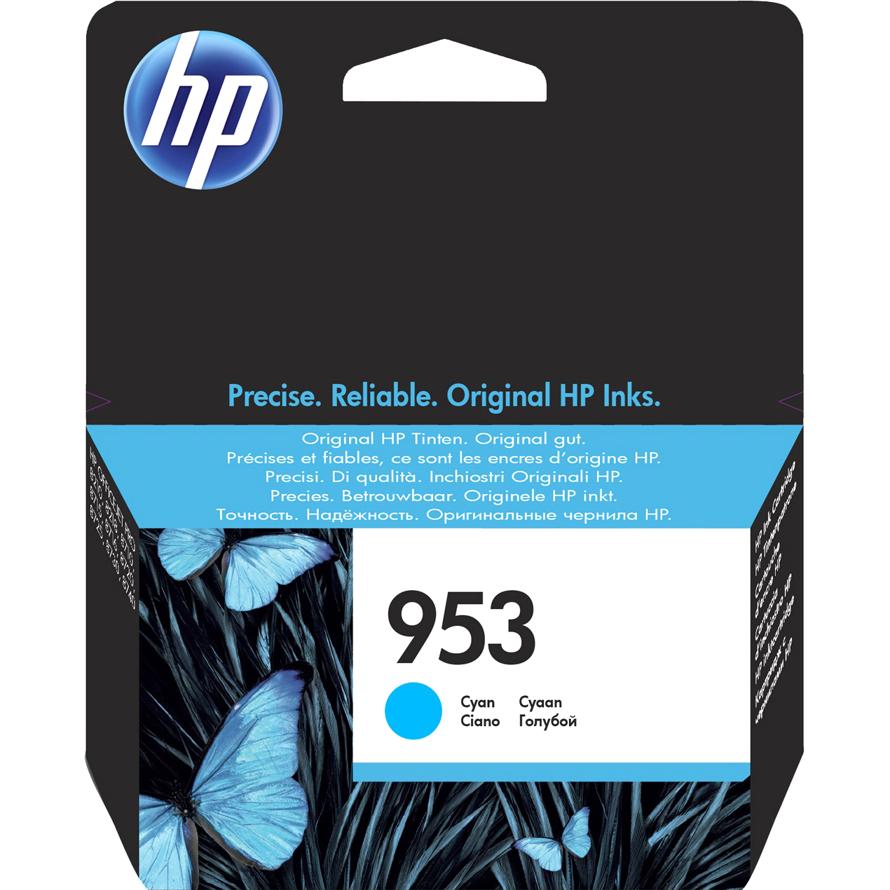 HP F6U12AE Картридж струйный №953, Cyan {OJP 8710/8715/8720/8730/8210/8725 (630стр.)}