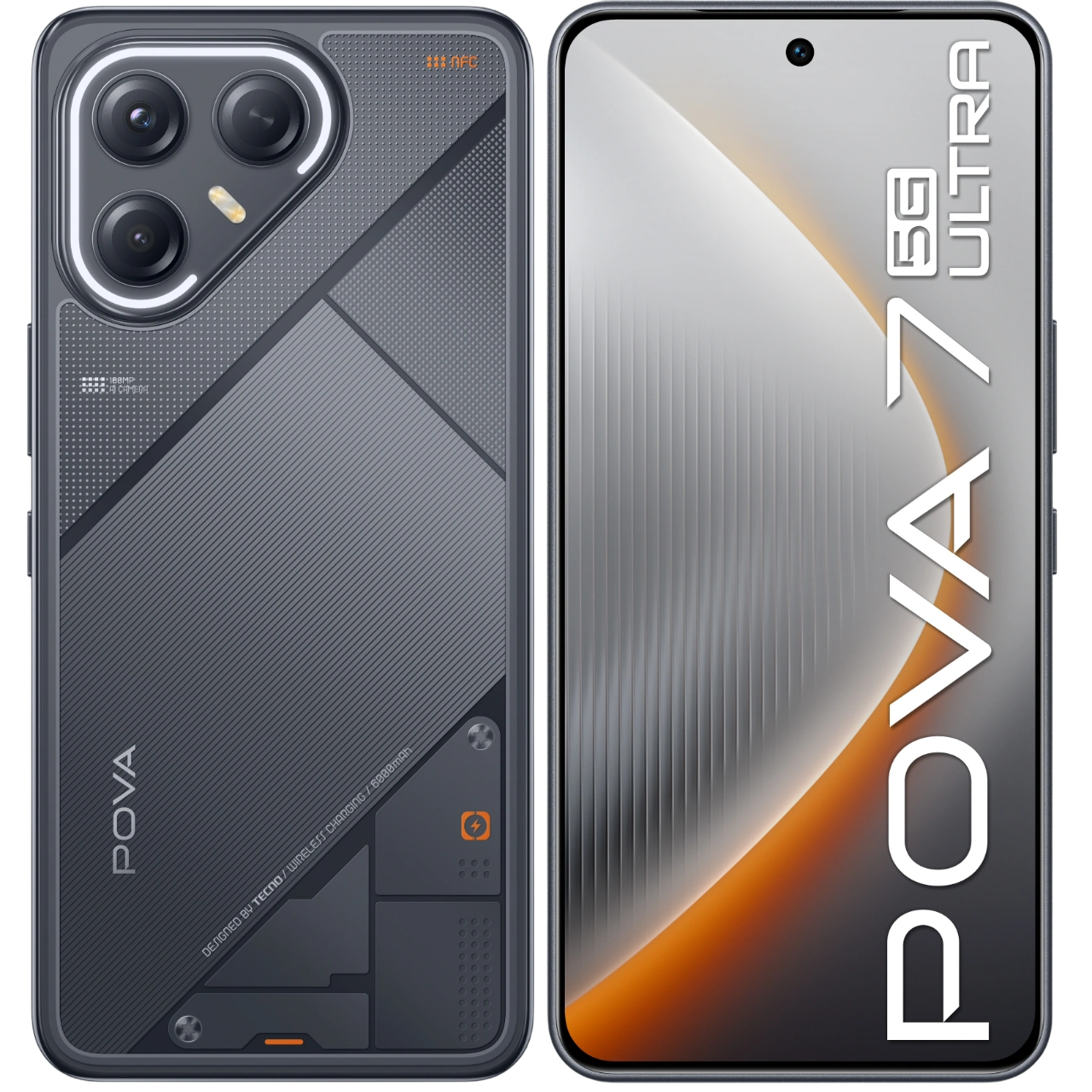 Tecno Pova 7 Ultra 5G 8+256Gb черный