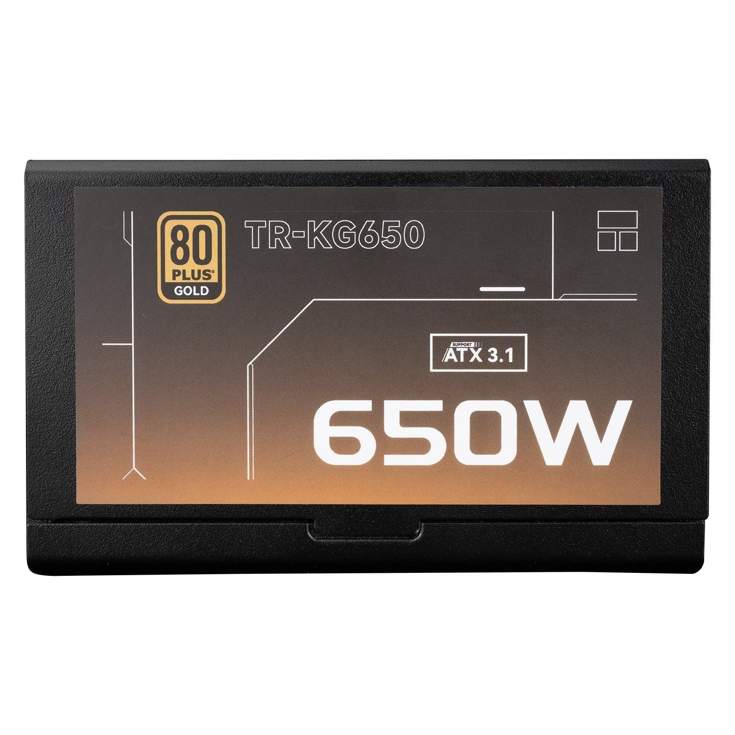 Блок питания 650W/ Power Supply Thermalright, 650W 80+ Gold (ATX, 3.1, Full modular, 1x24(20+4)pin, 2xCPU 8(4+4)pin, 2xPCIe*2 8(6+2)pin, 3xSATA3, 2xMOLEX4pin, Active, 120x120mm, 150x140x86mm, APFC, OVP, UVP, SCP, OCP, OTP, OPP, black)