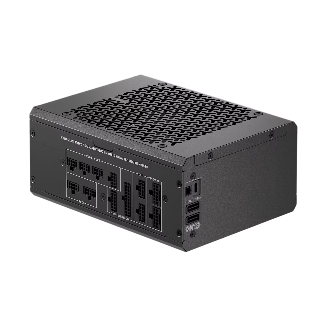 Блоки питания/ Power Supply Corsair HX1500i SHIFT, Model RPS0196, 1500W 80+ Platinum (ATX, 3.1, PCIe 5.1, Full modular, 1x24(20+4)pin, 2x12V-2x6, 2x4+4-pin CPU +12V (EPS), 8x4-pin Molex, 6x6+2-pin PCIe, 12xSATA3, Active, 140x140mm, 150x200x86mm, APFC, Power cable-UK, black)