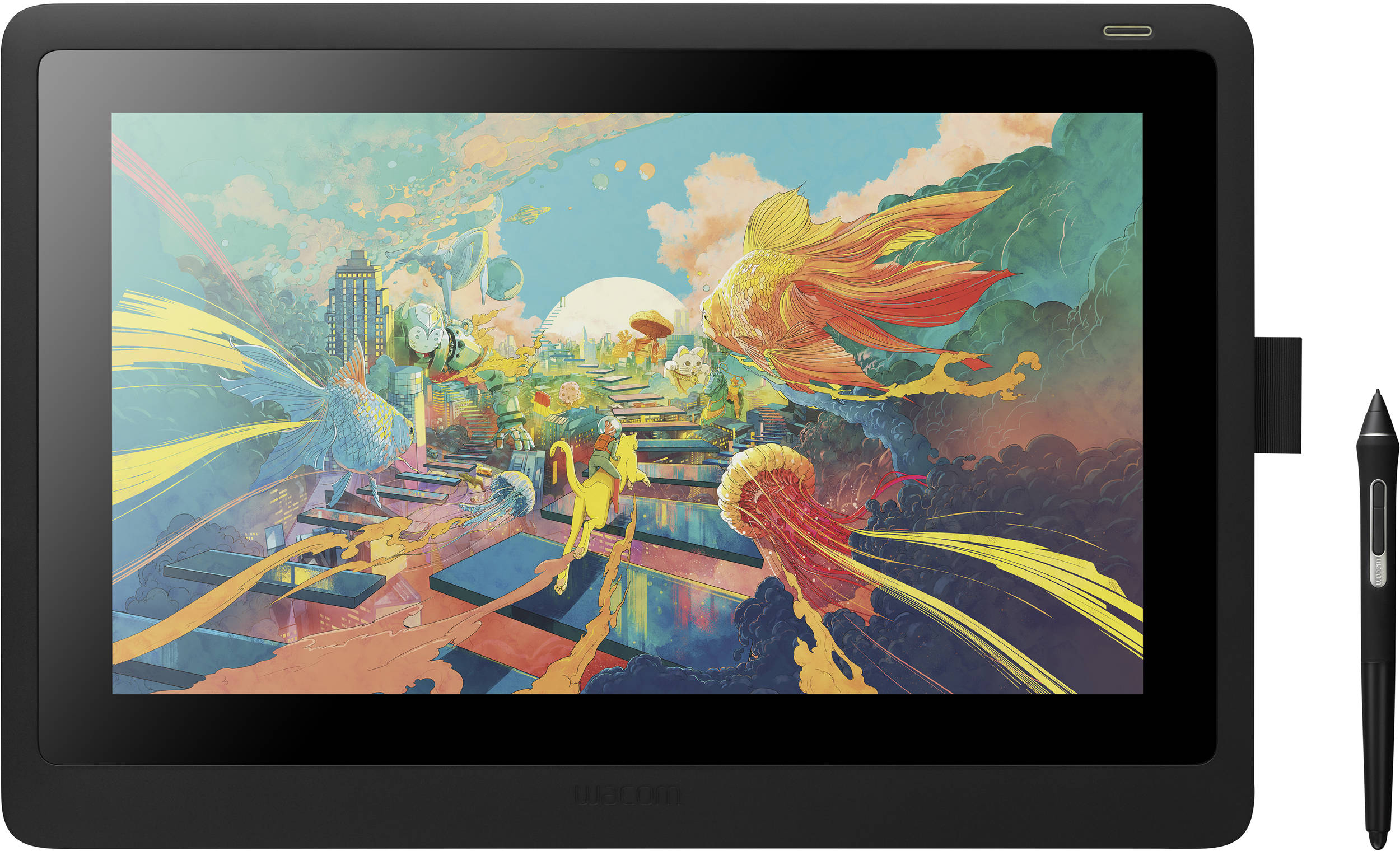 Графический интерактивный перьевой дисплей  Wacom Cintiq 16 [DTK1660K0B]