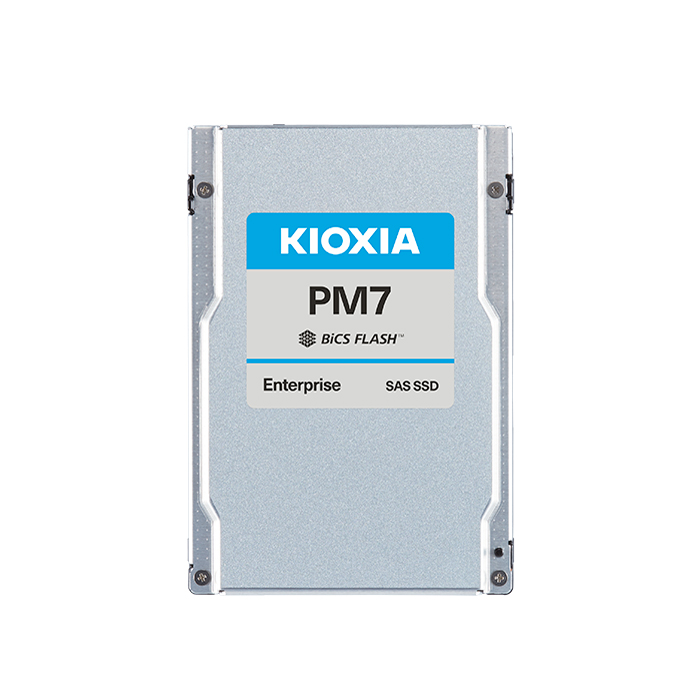 SSD KIOXIA KPM71VUG1T60 PM7-V, 1.6TB, 2.5" 15mm, SAS 24Gb/s, TLC, R/W 4200/3400 MB/s, IOPs 720K/320K, TBW 8760, DWPD 3