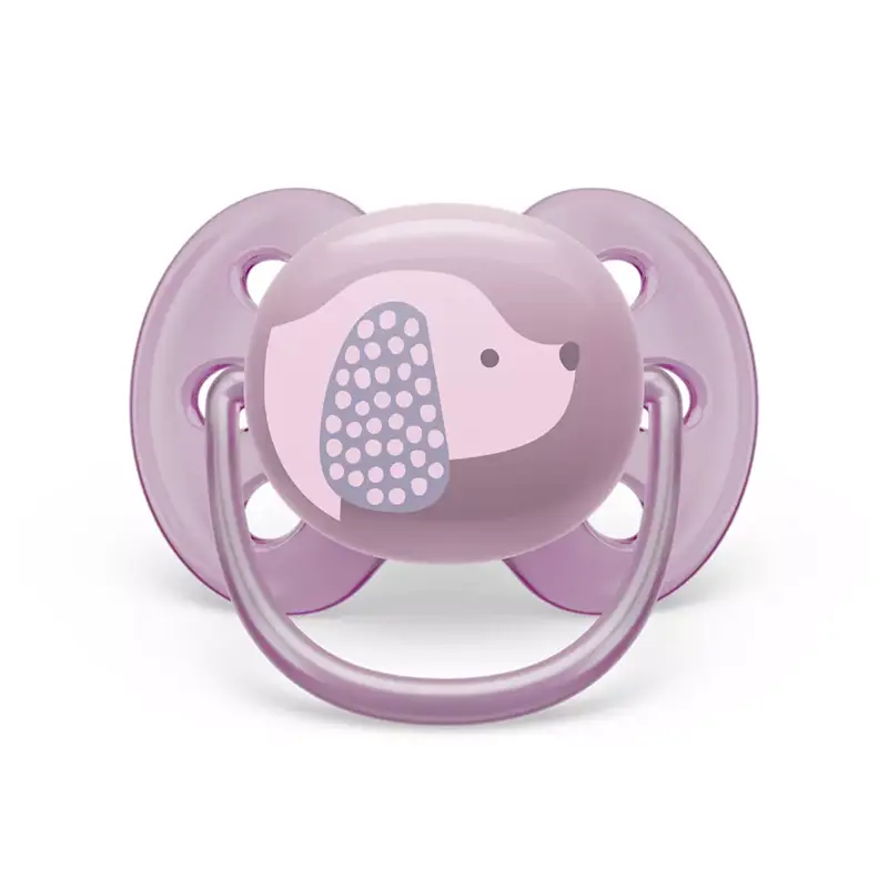 Пустышка ultra soft, собачка, 6-18 мес., 1 шт.