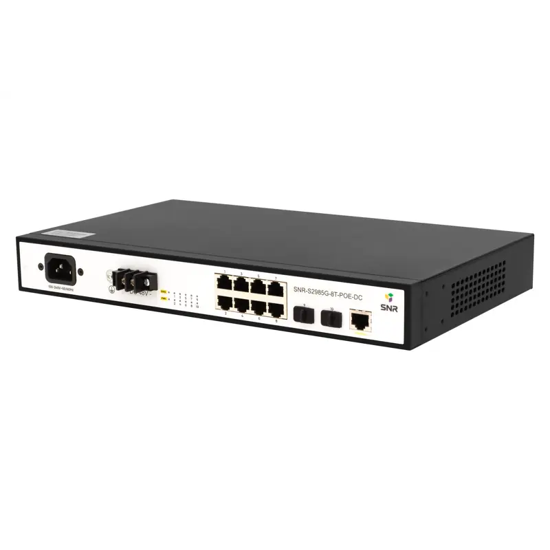 SNR SNR-S2985G-8T-POE-DC