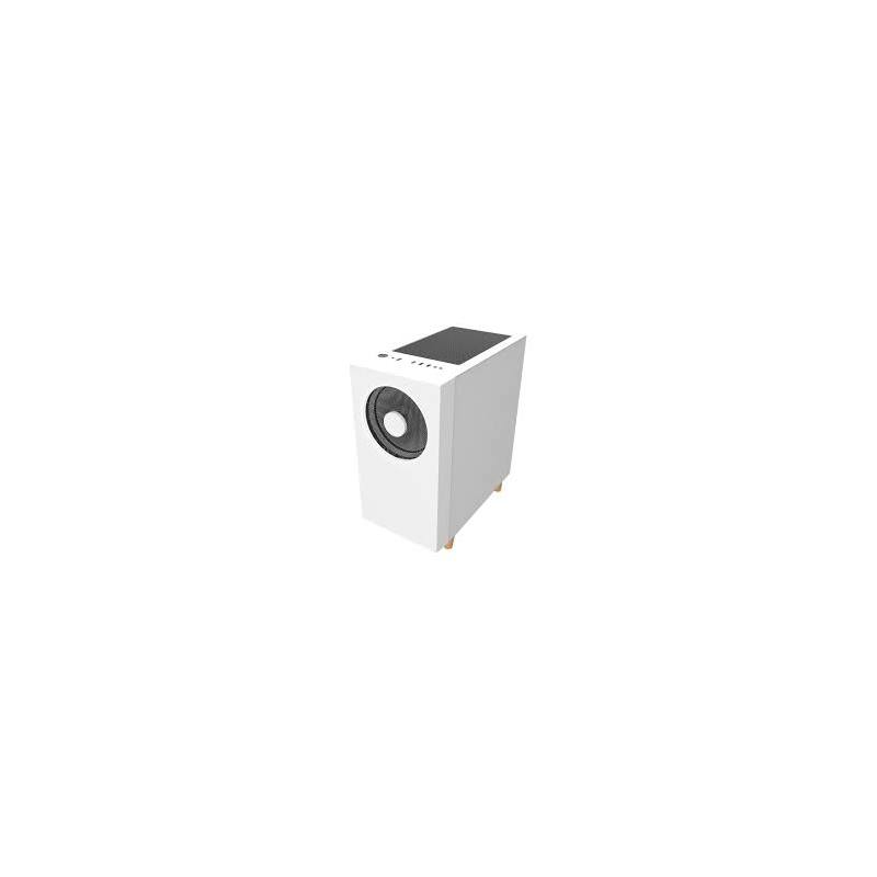 WIZMAX M-ATX Mini Tower case EM1 Woofer White