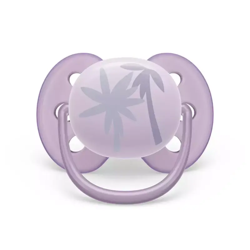Пустышка ultra soft, пальмы, 0-6 мес., 1 шт.