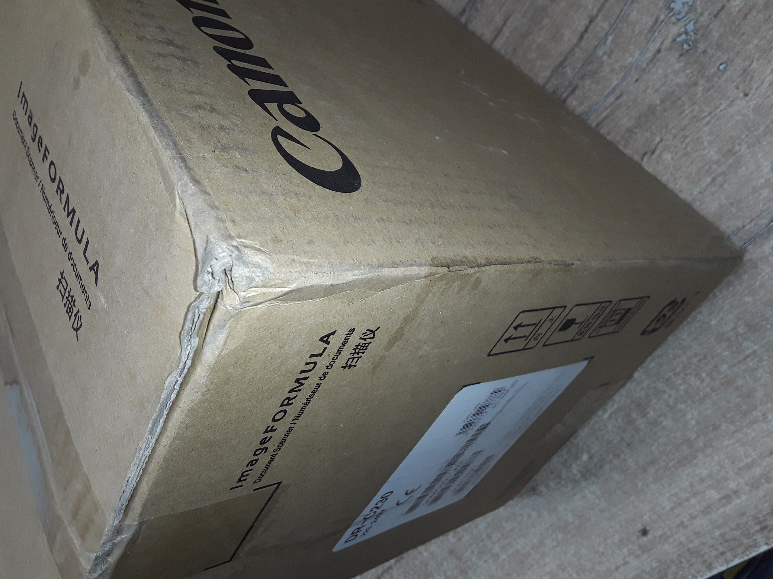 Сканер Canon DR-C230  2646C003 (Цветной, двухсторонний, 30 стр./мин / 60 изобр./мин, ADF 60, USB 2.0, A4)