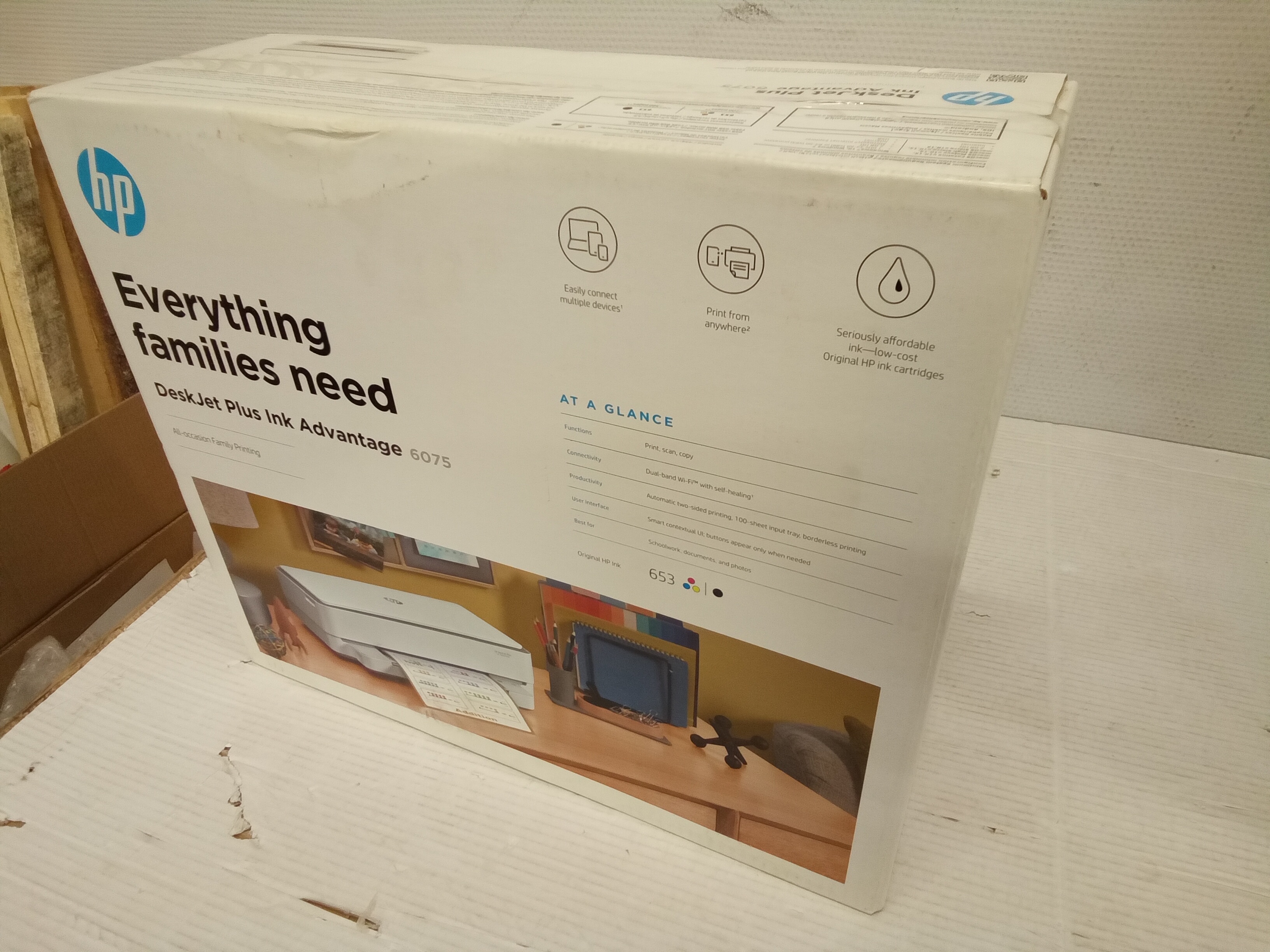 Струйное МФУ/ HP Deskjet Plus Ink Advantage 6075