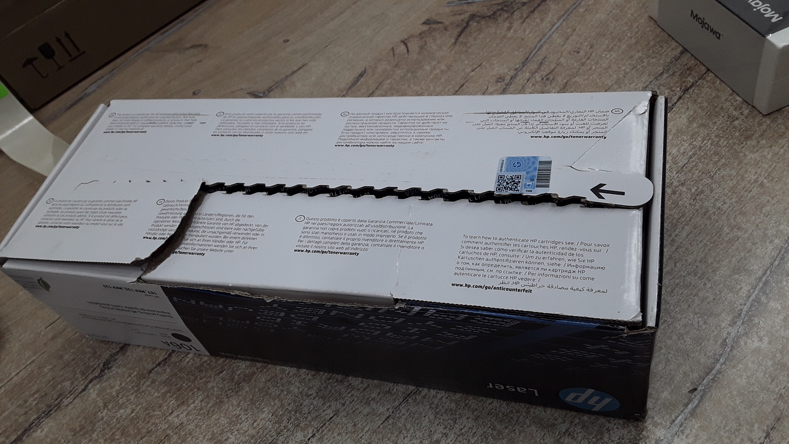 HP W1106A Картридж 106A лазерный черный (1000 стр) {HP LJ 107/135/La}