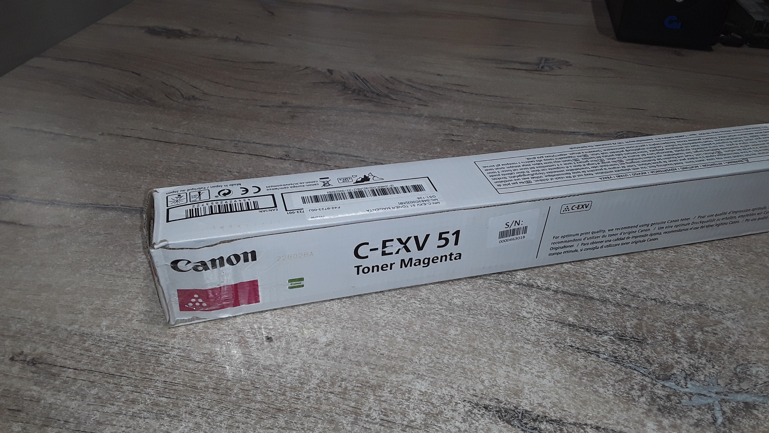 Тонер-картридж Canon Toner C-EXV51 (magenta) [0483C002] 60000 стр